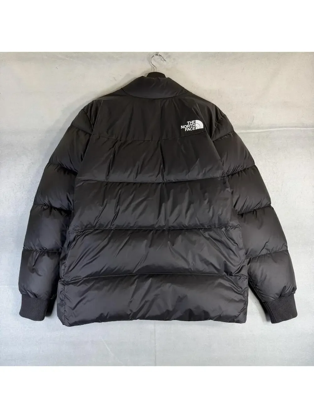 The North Face Nordic Puffer Down Jacket Mens Large Black Coat NF0A5ITG
